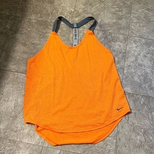 Orange tank top